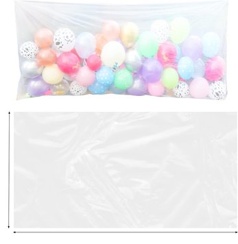 Пакет для кульок білий 106х205 см 14009 фото