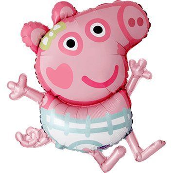 Фольгована куля фігура Flexmetal Свинка Еві - Peppa pig 16715 фото