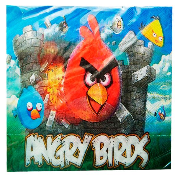 Салфетки "Angry Birds" АКЦІЯ 11009 фото