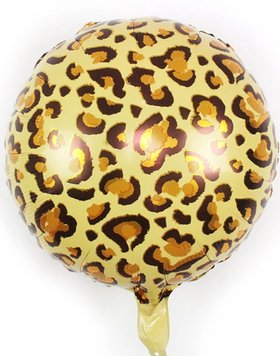 Фольгована кулька Китай КОЛО Леопард 18" 14783 фото