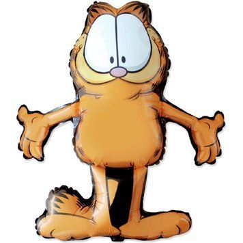 Фольгована куля фігура Flexmetal Кот Гарфілд - Garfield 16723 фото