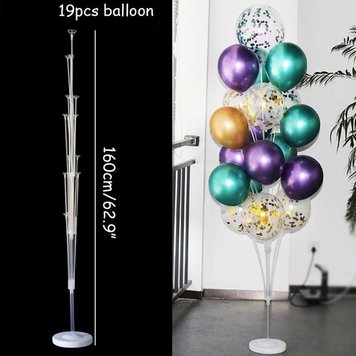 Подставка для шариков 160 см – 19 шаров LU - 5 14603 фото