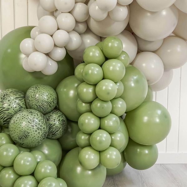 Куля латексна Kalisan "Pastel" - евкаліптова 12' 10159 фото