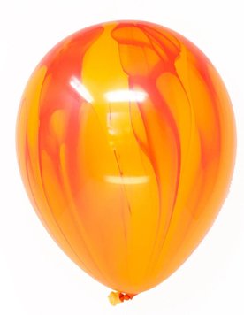 Латексна куля Qualatex Агат Червоно-помаранчевий 12' АКЦІЯ 04465 фото