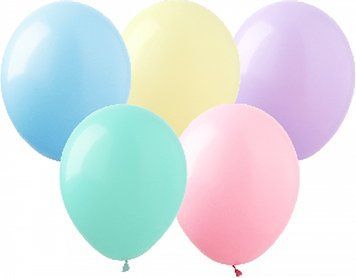 Шар латексный Kalisan Macaron асорті 12" 02878 фото