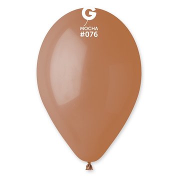 Латексна кулька Gemar G90 10" - мокко 13953 фото