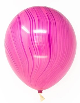 Латексна куля Qualatex Агат Рожевий-фіолетовий 12' АКЦІЯ 04468 фото