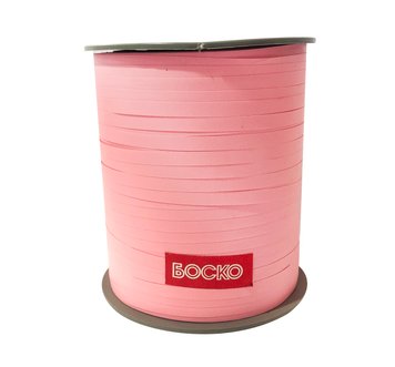 Стрічка-тасьма для куль "Боско" - рожева матова 0.5 см (225 м) 10026 фото