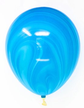 Латексна куля Qualatex Агат блакитний 12' АКЦІЯ 04470 фото