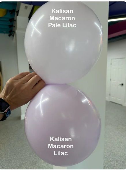 Куля латексна Kalisan "Macaron" Pale lilac світло лілова 12" 14838 фото