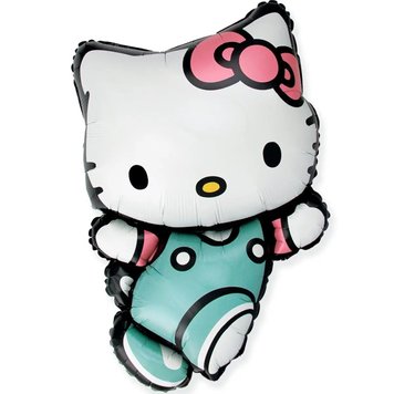 Фольгована куля фігура Flexmetal "Hello Kitty Кітті" 15118 фото