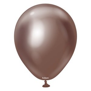 Кулька латексна Kalisan Шоколад (Mirror Chocolate) 12" 14562 фото