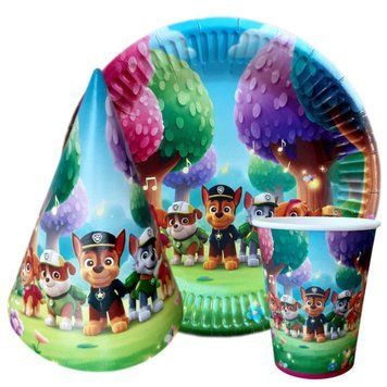 Набір посуду &laquo;&laquo;Щеначий патруль на галявині&raquo; 16805 фото
