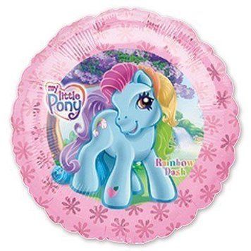 Фольгована Куля Коло Flexmetal "My Little Pony. Rainbow Dash" 18` 03140 фото
