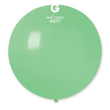 Шар сюрприз латексный Gemar G220 - мята 31' 80см 10504 фото