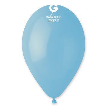 Латексна куля Gemar G110 12" - Baby blue ніжно блакитний 05403 фото