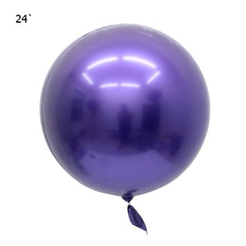 Куля Bubbles "Metallic" 22` - фіолетовий АКЦІЯ 09162 фото