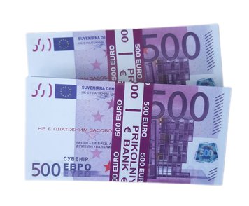 Сувенірні гроші - "500€" 04061 фото