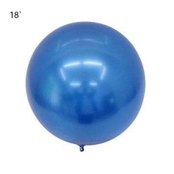 Куля Bubbles "Metallic" 18` - синій АКЦІЯ 09163 фото