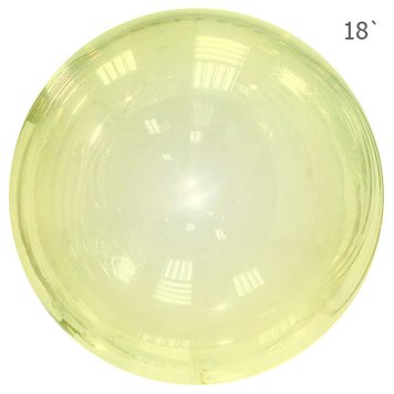 Куля Bubbles 18' - жовтий АКЦІЯ 07989 фото