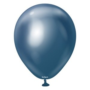 Кулька латексна Kalisan Темно Синій (Mirror Navy) 12" 14564 фото