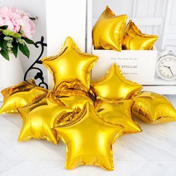 Кулька Flexmetal Мини 9' Зірка Золото 01124 фото