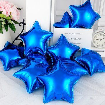 Кулька Flexmetal Мини 9' Зірка Синя 01126 фото
