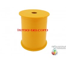 Лента-тесьма для шаров "Боско" - желтая 0.5 см (225 м)