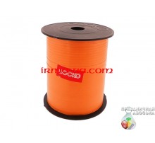 Лента-тесьма для шаров "Боско" - оранжевая (225 м)
