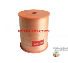 Лента-тесьма для шаров "Боско" - персиковая 0.5 см (225 м)