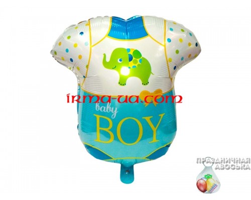 Фольгированная Фигура Китай "Боди Baby Boy" 60 см