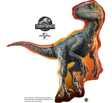 Фольгированный Шар-Фигура Qualatex "Динозавр Раптор" 97 см