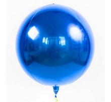 Сфера 4D Китай под гелий 22' упакованная синяя