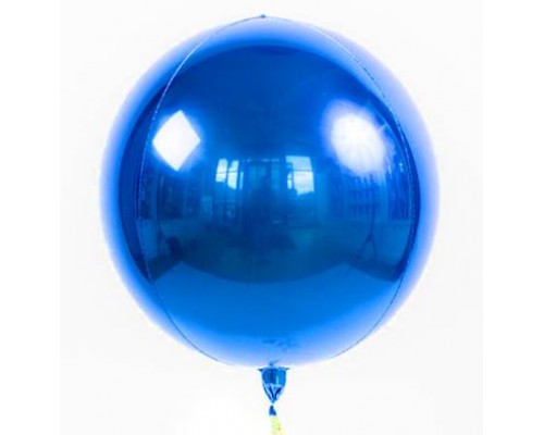 Сфера 4D Китай под гелий 22' упакованная синяя