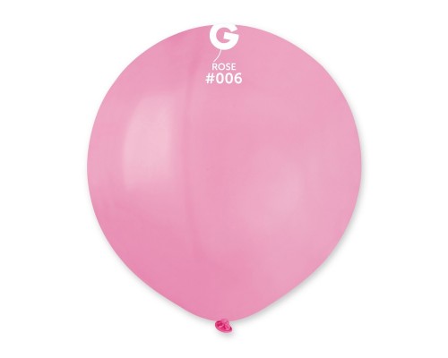 Куля-гігант латексна Gemar G150 - рожева 19'