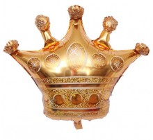 Фольгированная Фигура Китай "Корона" (золото) средняя 75см*70см