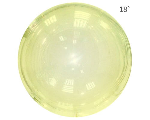 Шар Bubbles 18' - желтый  АКЦІЯ