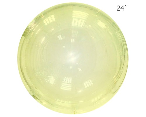 Шар Bubbles 24' - желтый  АКЦІЯ