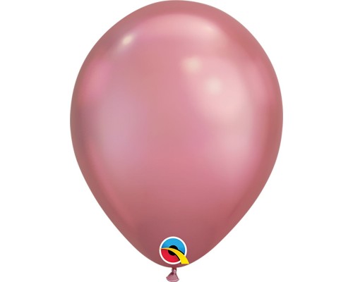 Латекскный Шар Qualatex Chrome (7`) -  розовый  АКЦІЯ