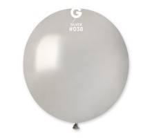 Кулька Латексна Gemar GM150 - срібло 19'