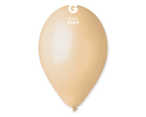 Кулька латексна Gemar G90 бежева 10'-26см