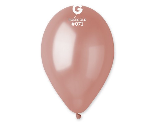 Кулька латексна Gemar GM110 - рожеве золото 12'