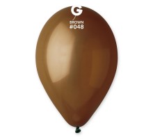 Латексный шар Gemar A50 5" - коричневый 