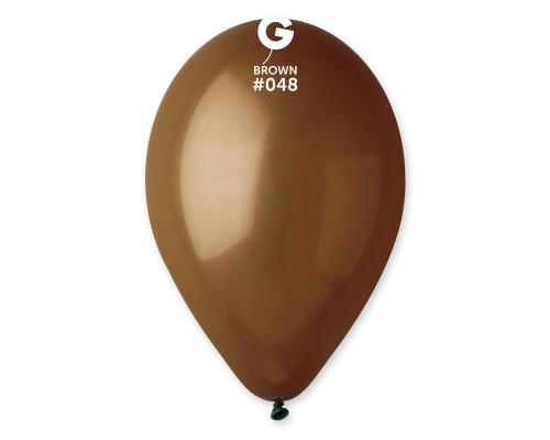 Латексный шар Gemar G90 10" - коричневый 