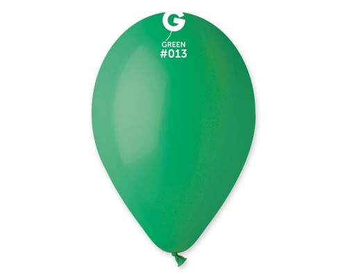 Латексный шар Gemar G110 12" - зеленый