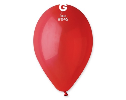 Латексный шар Gemar G90 10" - красный