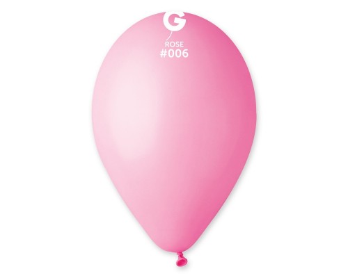 Латексный шар Gemar G90 10" - розовый (Rose)