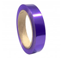 Упаковочная лента "Металлик" (2 см. 25 м) - фиолетовая