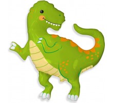 Фольгированный шар фигура Flexmetal "Малыш Динозавр"