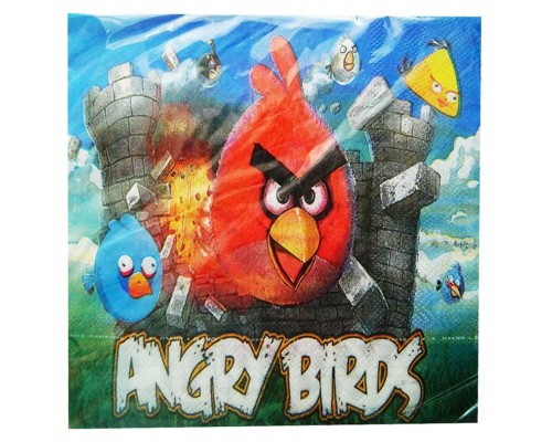 Салфетки "Angry Birds"  АКЦІЯ